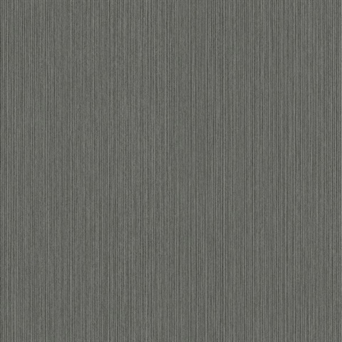 Crewe Charcoal Plywood Textured Wallpaper