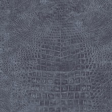 Dark Navy Blue Crocodile Skin Textured Wallpaper