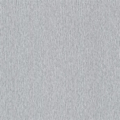 Crumpled Silver Brushed Silver Stone Wallpaper