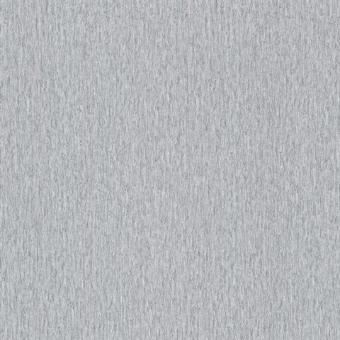Crumpled Silver Brushed Silver Stone Wallpaper