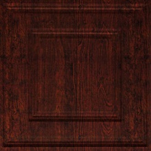 Cubed Ceiling Panels Burgundy Grain
