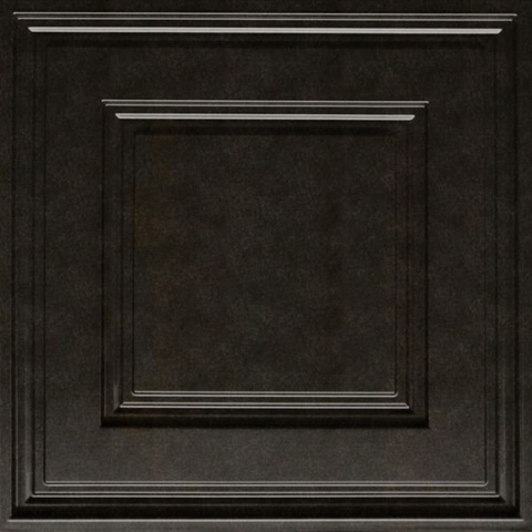 Cubed Ceiling Panels Gunmetal