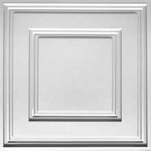 Cubed Ceiling Panels White & Paintable