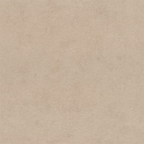 Cullen Light Brown Faux Linen Wallpaper