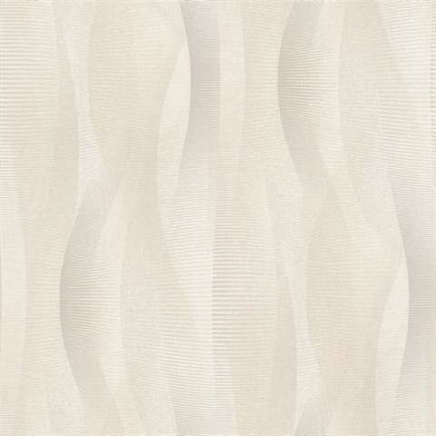 Currin Neutral Abstract Textured Wave  Wallpaper