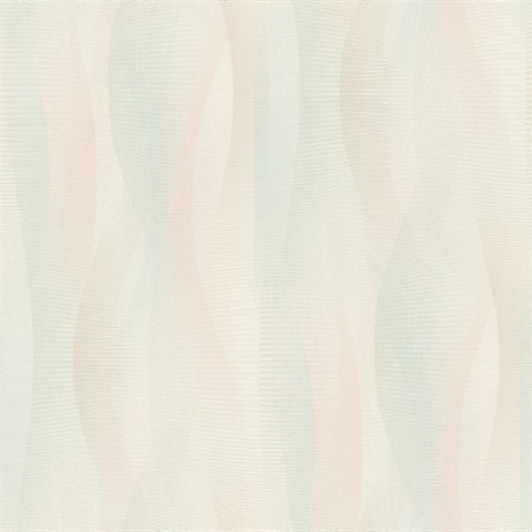 Currin Pastel Abstract Textured Wave  Wallpaper