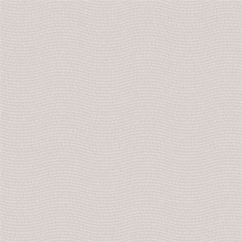 Curves Light Grey Glittering Waves Wallpaper