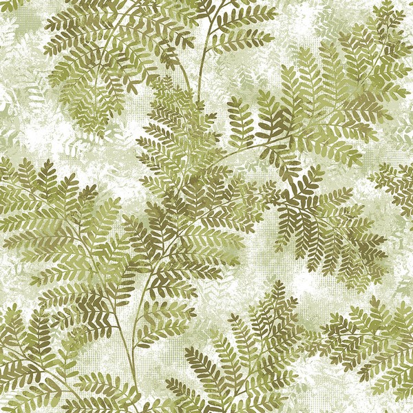 Sage Green Art Deco Wallpaper - Self Adhesive - The Wallberry