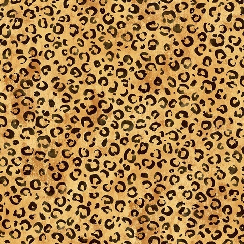 Daisy Bennett Peel and Stick Animal Print Classic Leopard Natural Tan 