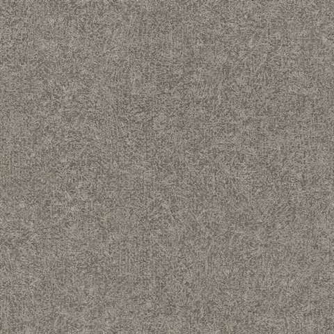 Dale Dark Grey Solid Faux Textured Wallpaper