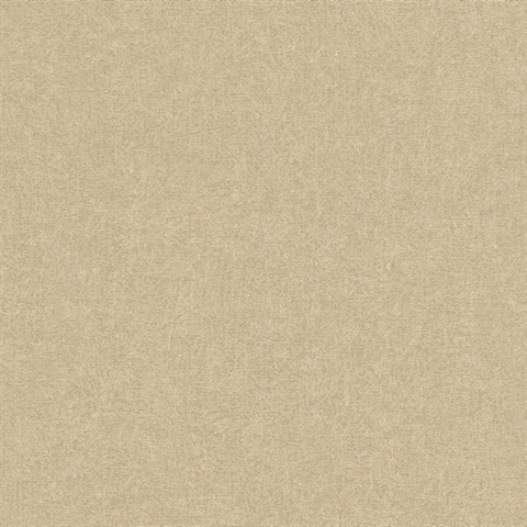 Dale Gold Solid Faux Textured Wallpaper