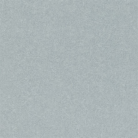 Dale Light Blue Solid Faux Textured Wallpaper