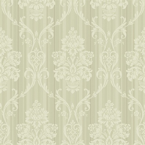 Damask Canvas Striped