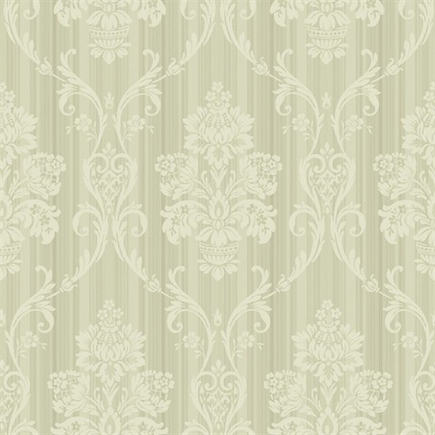 Damask Canvas Striped