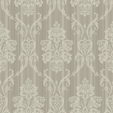 Damask Canvas Striped