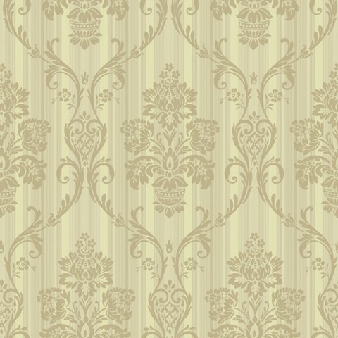 Damask Canvas Striped