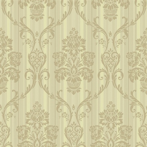 Damask Canvas Striped