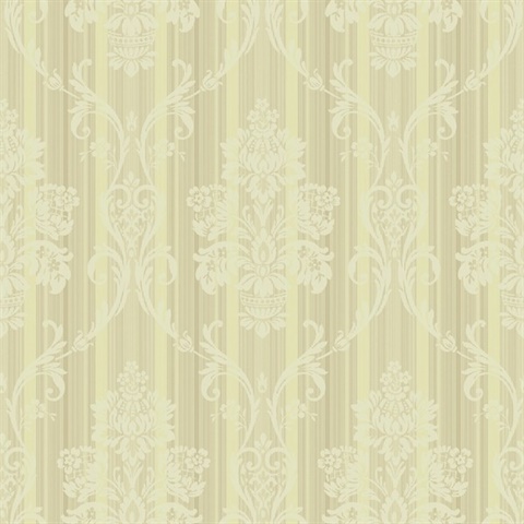 Damask Canvas Striped