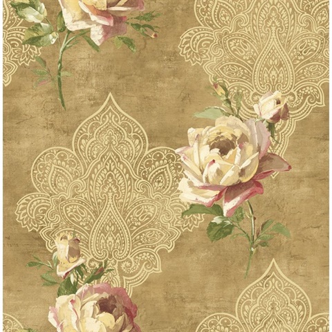 Damask, Floral, Harlequin