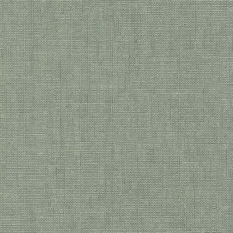 Danish Linen Mint Commercial Wallpaper