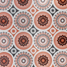 Darjeeling - Harvest Orange colourway wallpaper