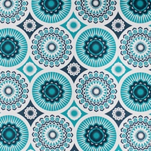 Darjeeling - Lido colourway wallpaper