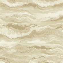 Dark Beige Cloud Waves Wallpaper