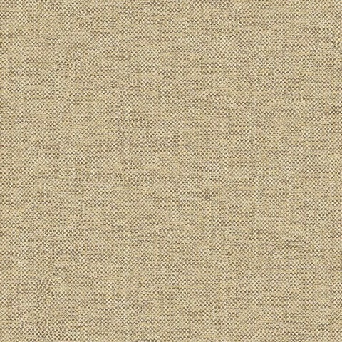 Dark Beige Grass Woven Textile String Wallpaper