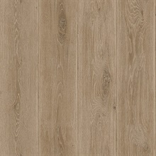 Dark Brown Wood Plank Wallpaper (20 Oz Type II Fabric Backed Vinyl)