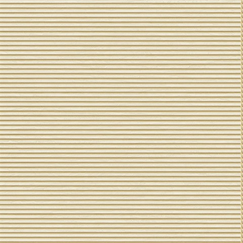 Dark Gold Horizontal Stripe Slats Wallpaper