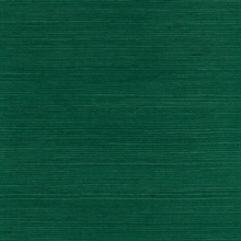 Dark Green Natural Grasscloth Wallpaper