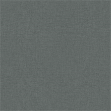 Dark Grey Faux Linen Wallpaper