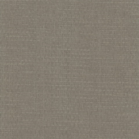 Dark Grey Tatami Weave Texture Wallpaper