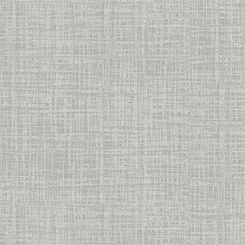 Dark Grey Thatched Textured Faux Finish Wallpaper
