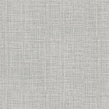 Dark Grey Thatched Textured Faux Finish Wallpaper