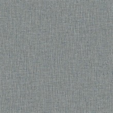 Dark Grey Tweed Woven Linen Wallpaper