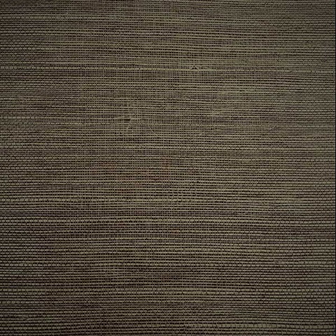 Dark Taupe Wallquest BX10020 Grasscloth Wallpaper
