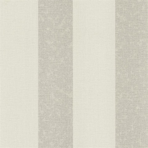 Dash Light Grey Linen Stripe