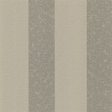 Dash Taupe Linen Stripe
