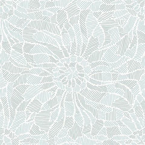 Daydream Blue Abstract Floral
