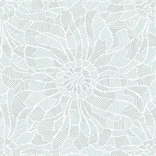 Daydream Blue Abstract Floral