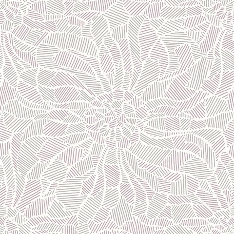Daydream Purple Abstract Floral