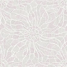 Daydream Purple Abstract Floral