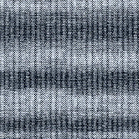 Deer Club Blue Whale Faux Linen Wallpaper