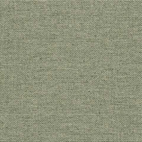 Deer Club Shadow Green Faux Linen Wallpaper