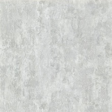 Deimos Silver Metallic Faux Texture Wallpaper