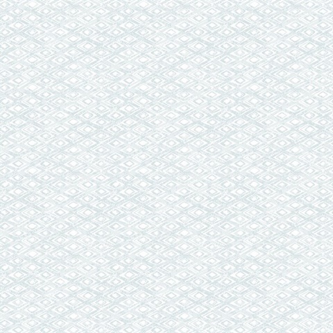 Delilah Aqua Diamond Wallpaper