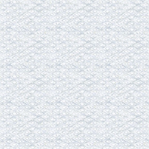 Delilah Light Blue Diamond Wallpaper