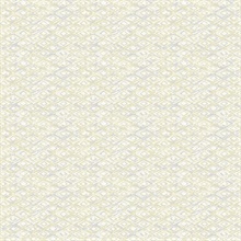 Delilah Light Yellow Diamond Wallpaper