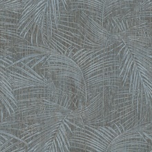 Della Palm Blue Multi Wallpaper